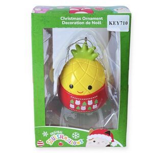SQUISHMALLOWS Christmas Tree Ornament Maui Pineapple Kurt Adler Christmas Gift